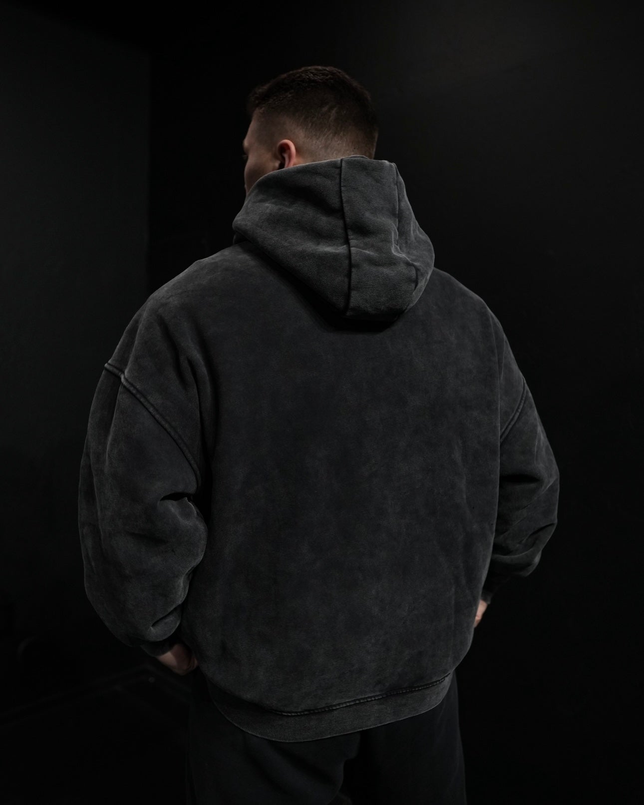 "PERSEVERE" ZIP UP (GREY)